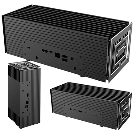 Akasa Turing A50 (V2) Encloure (for ASUS PN50 Mainboard) <b>[FANLESS]</b>