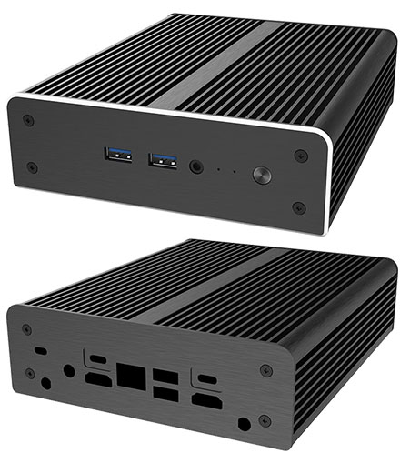 Akasa Newton AC3 Gehuse (fr Intel NUC13 Arena Canyon) <b>[A-NUC96-M1B]</b>