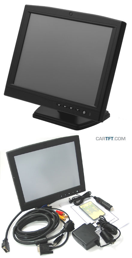 CTF1040-<b>XL</b> - VGA 10.4" TFT - Touchscreen USB - Video - Autodimmer - Audio [1024x768,LED, 1200:1]